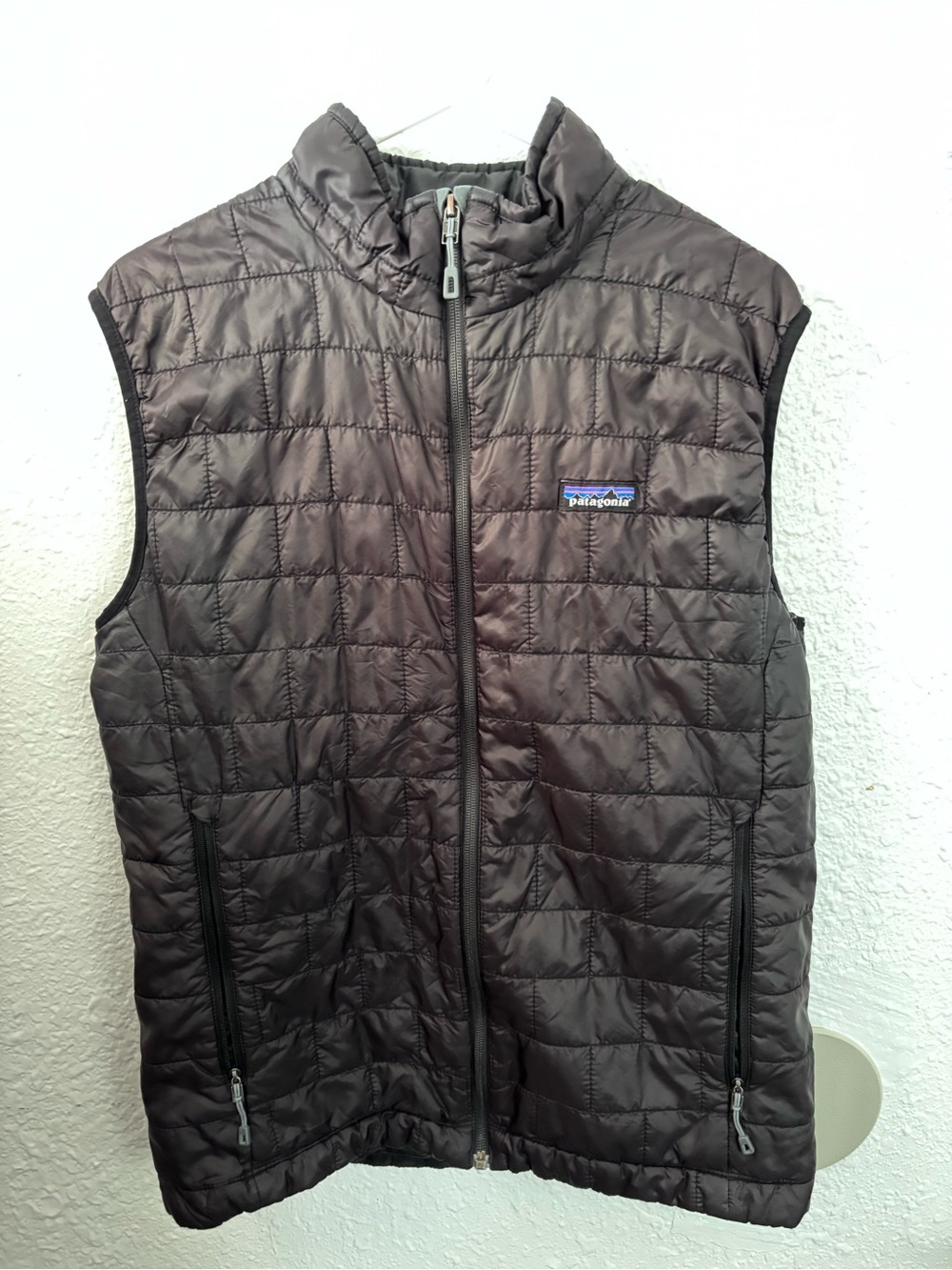 Patagonia Nano Puff Vest Black Packable Insulated Outdoor Gorpcore Men's Size M